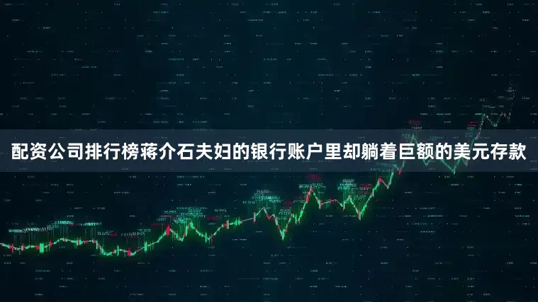 配资公司排行榜蒋介石夫妇的银行账户里却躺着巨额的美元存款